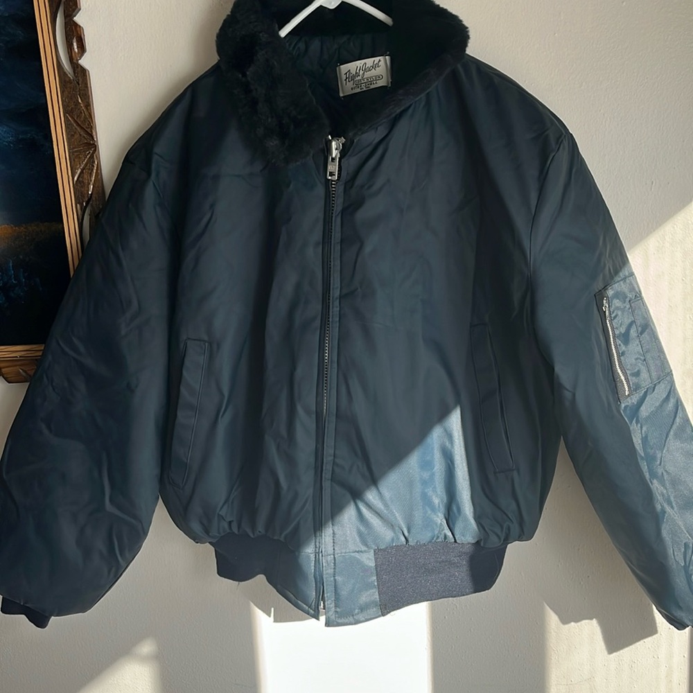 Vintage 100%Nylon Flight Jacket
